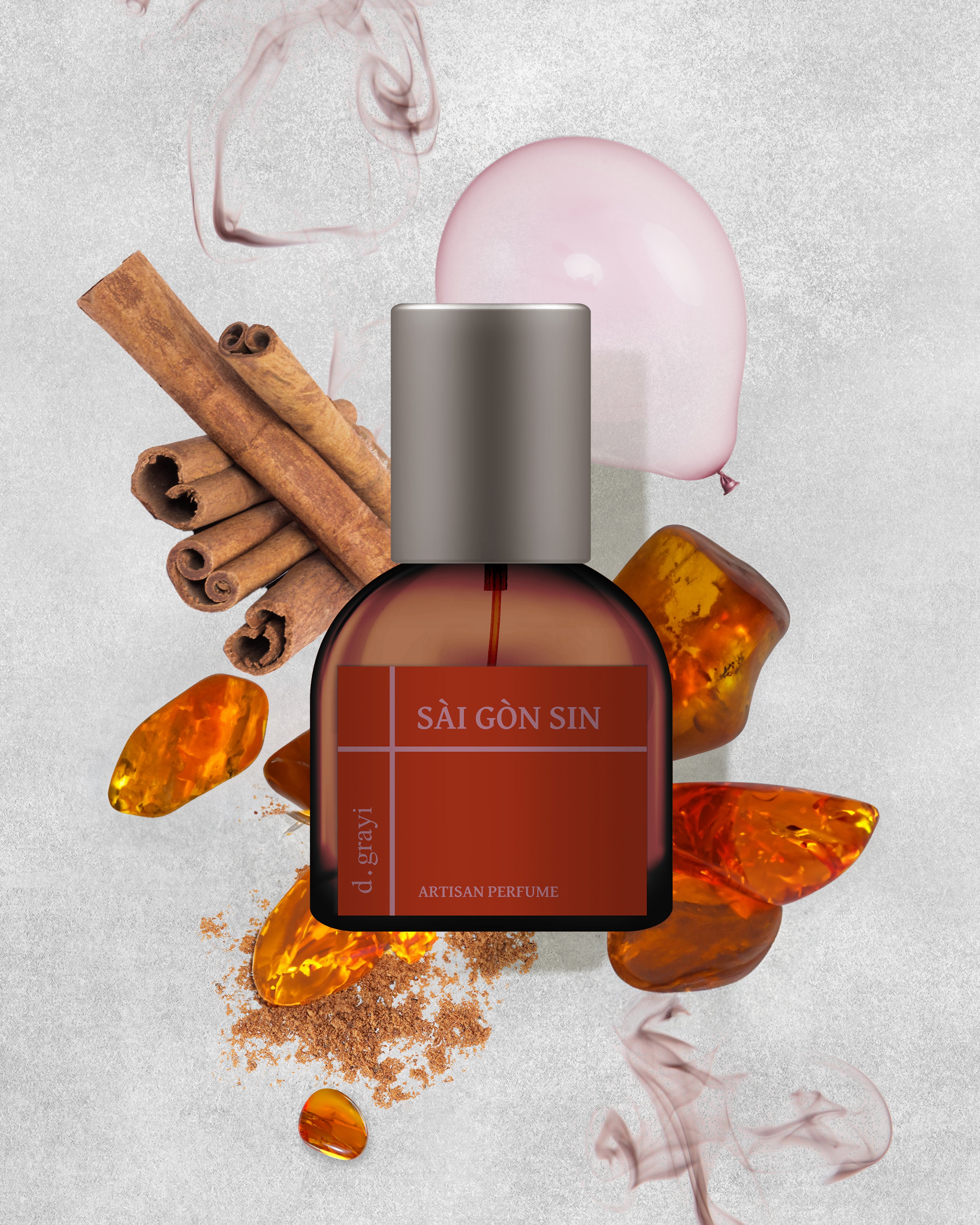 Sài Gòn Sin (Cinnamon, Oud & Tobacco) - lv1 studio