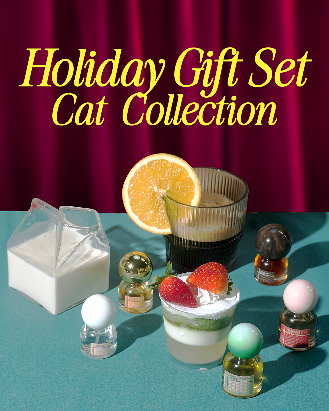 Holiday Gift Set : Cat Collection