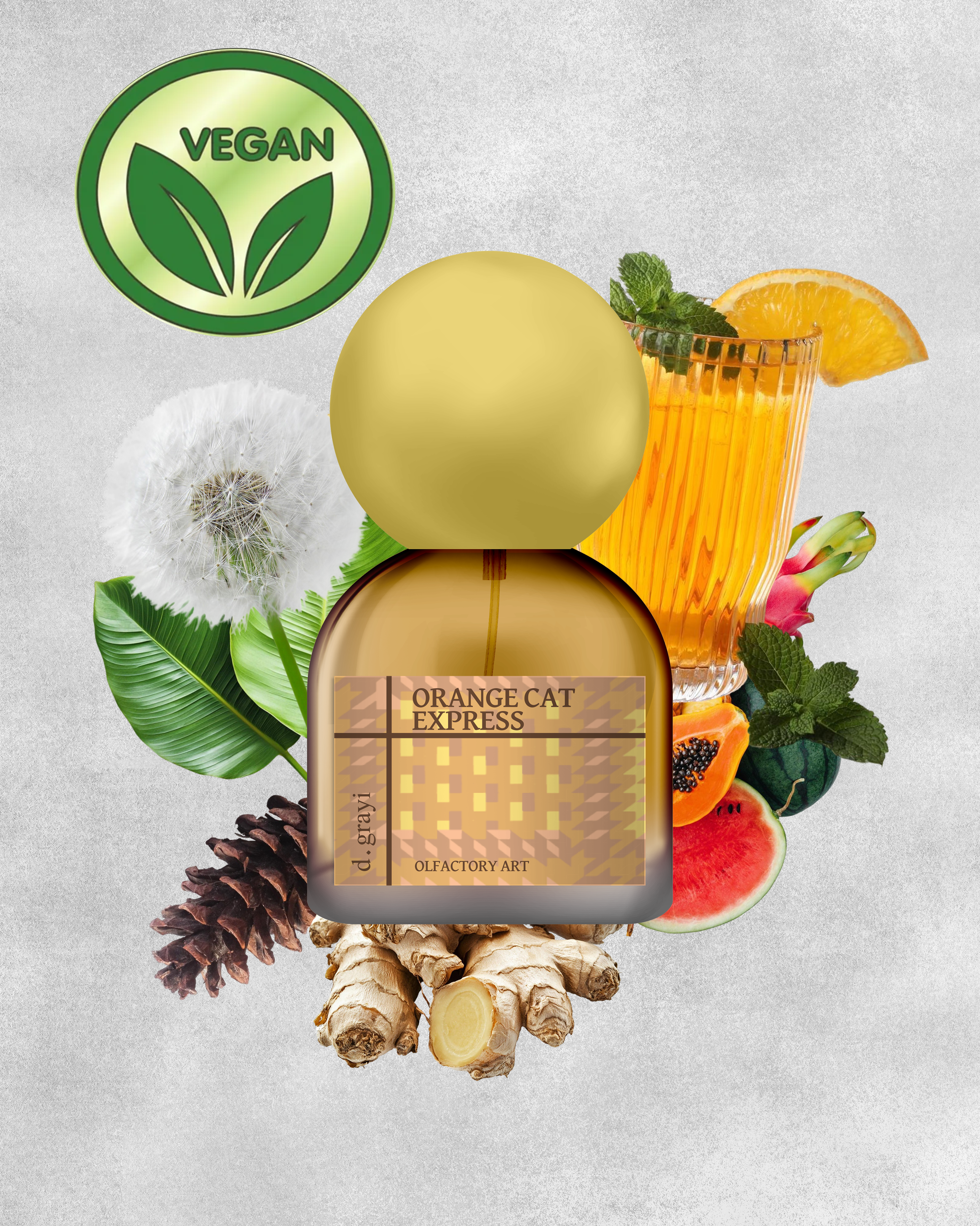 ORANGE CAT EXPRESS [Catnip, Citrus & Cedar]