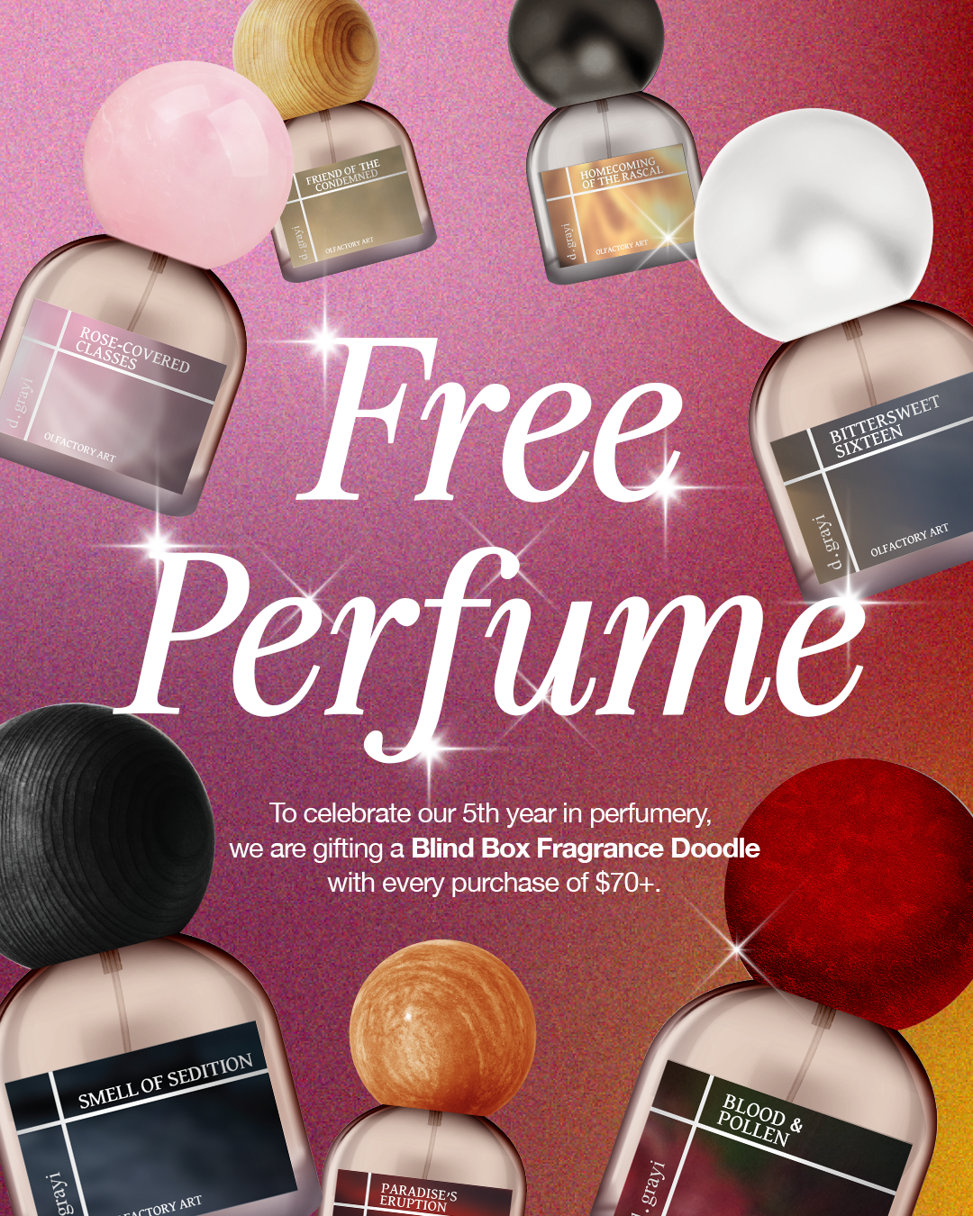 [Free] Blind Box Perfume Doodle